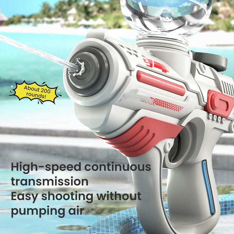 Summer Water Gun High-Tech Automatic Water Soaker Guns Large Capacity Kid Adult Summer Pool Beach Outdoor Toy - Outdoorsavage