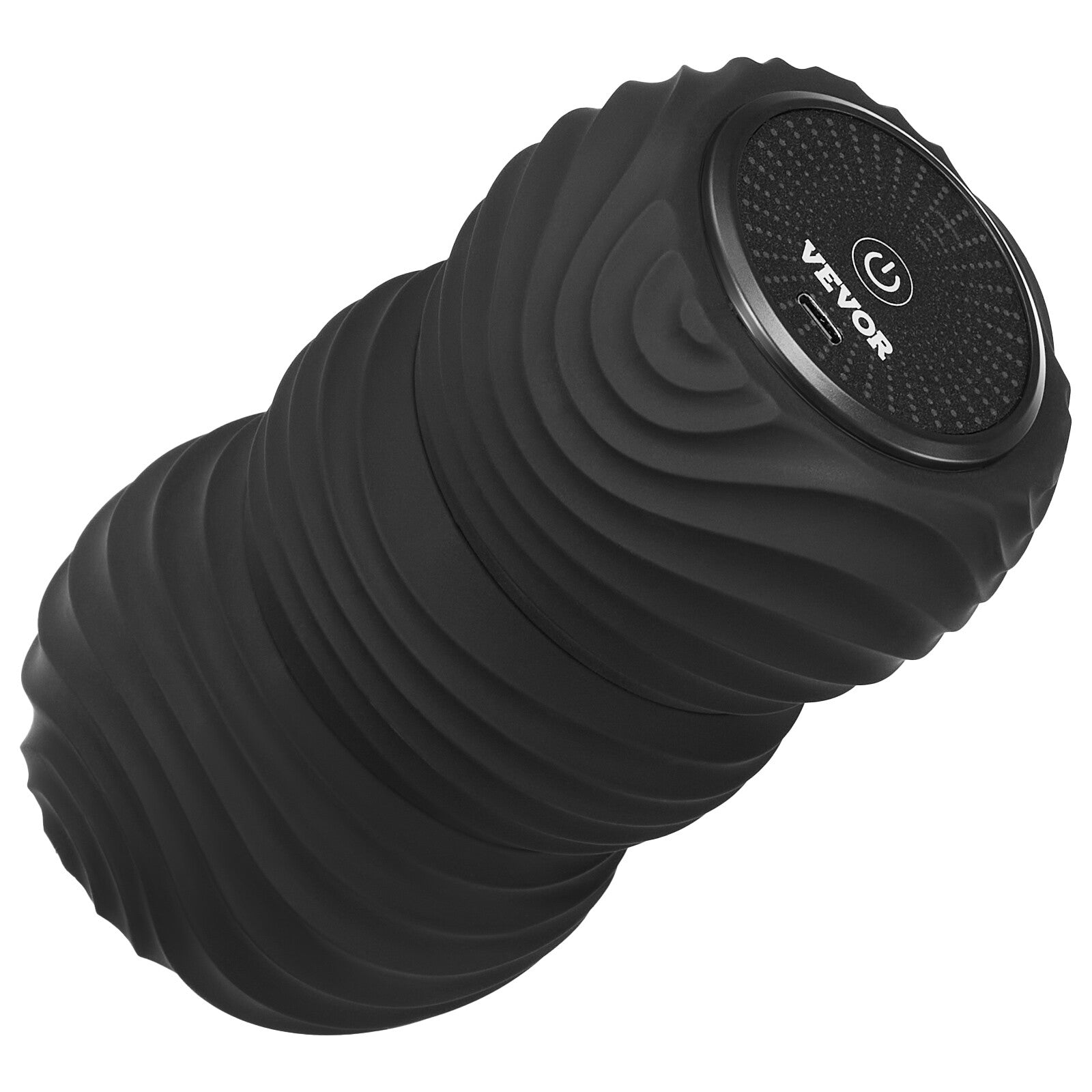 VEVOR Fitnessrolle Massageball Faszienrolle Massageroller Duoball USB Φ92X160Mm
