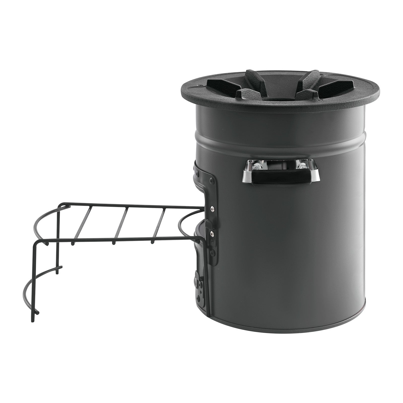 Uimoso Raketenofen BBQ Holzofen Mit Doppeltür Campingkocher Campinggrill