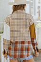 Plaid Pocket Shirt Jacket