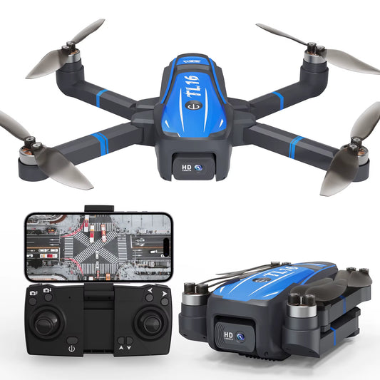 TL16 1080P FPV Drone for Beginners Brushless Motor Opt - Outdoorsavage