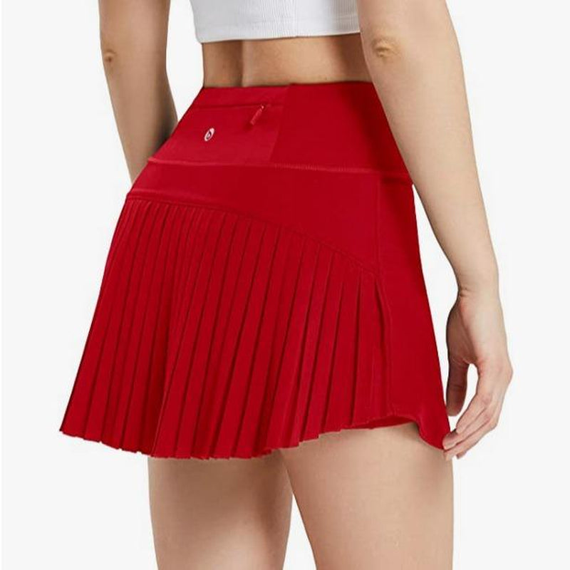 Baleaf Women'S Pleated Tennis Skirts High Waisted Lightweight Athletic Golf Skorts Skirts with Shorts Pockets