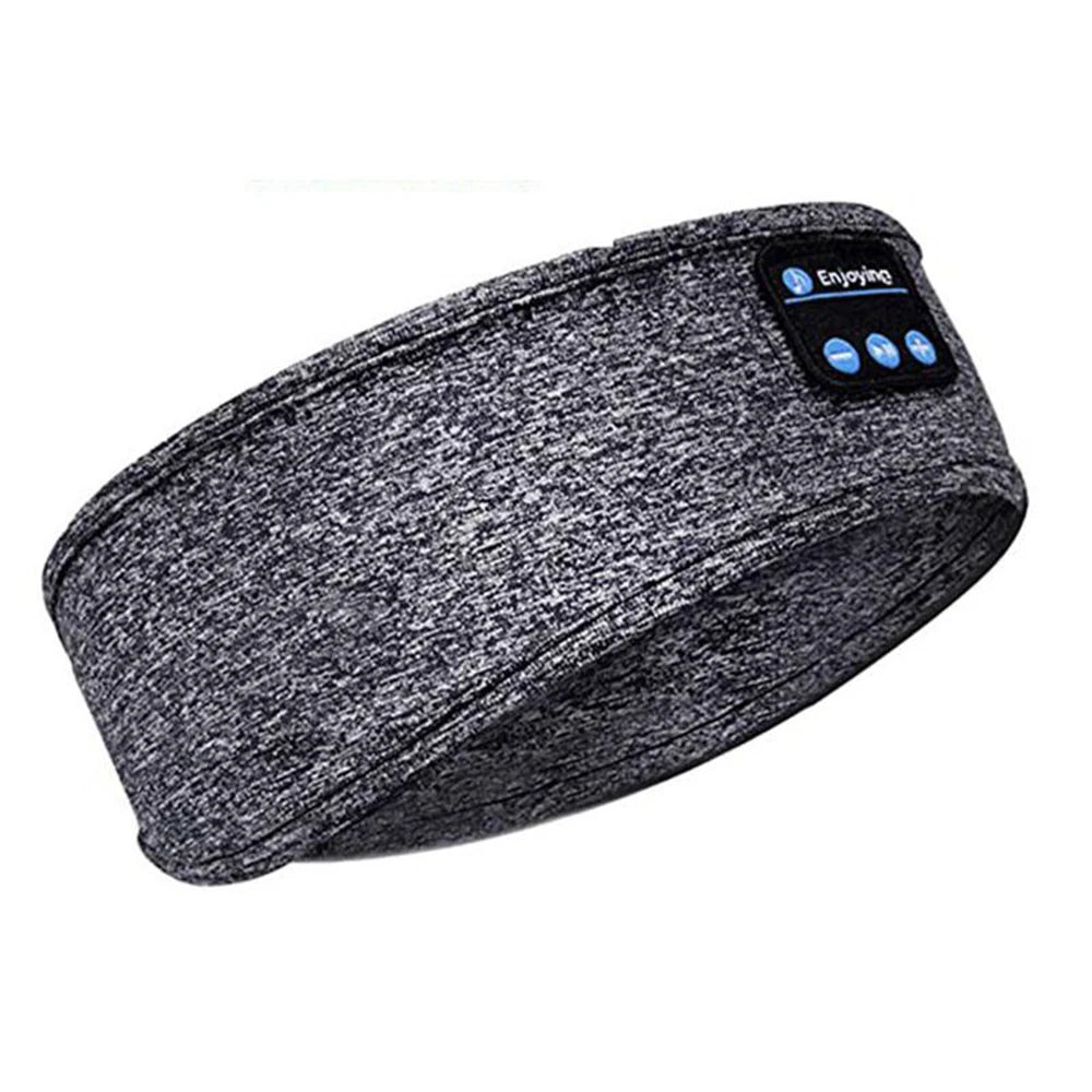 Wireless Bluetooth Sports Headband Earphones - Comfortable Music Eye Mask for Sleeping and Relaxation