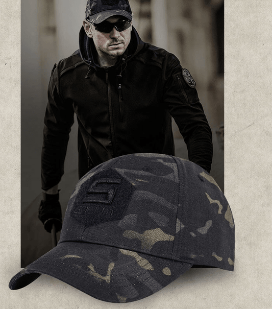 Dark Camouflage Tactical Special Forces Cap - Outdoorsavage