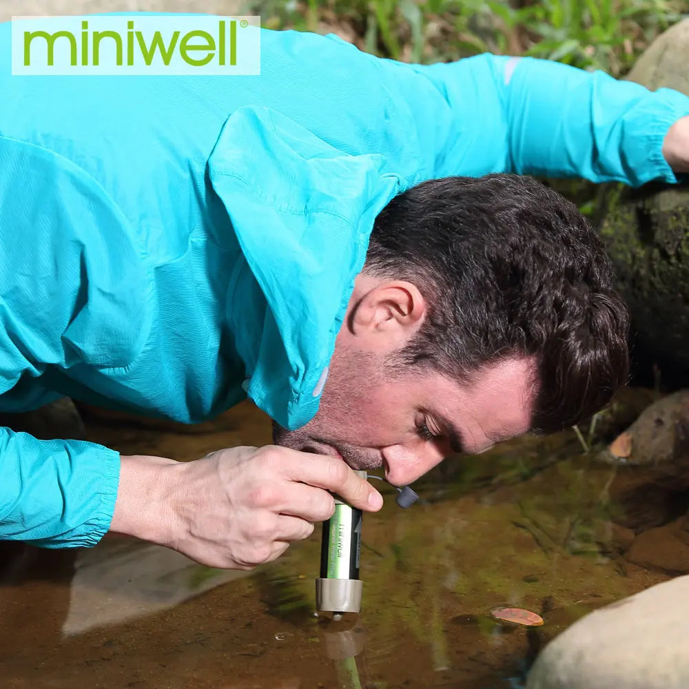 Miniwell L630 Portable Survival Water Purification System for Camping &Hiking