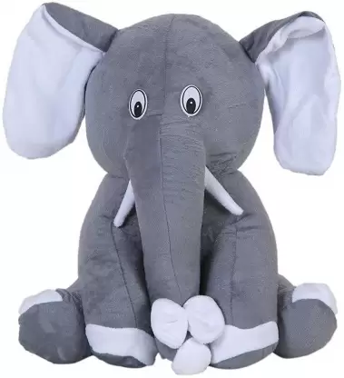 Elephant Soft Toy For Kids, Children Playing Teddy Bear in 24 Cm Long