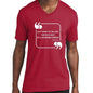 Graphic V-neck T-shirt, Give Thanks To The Lord - Outdoorsavage