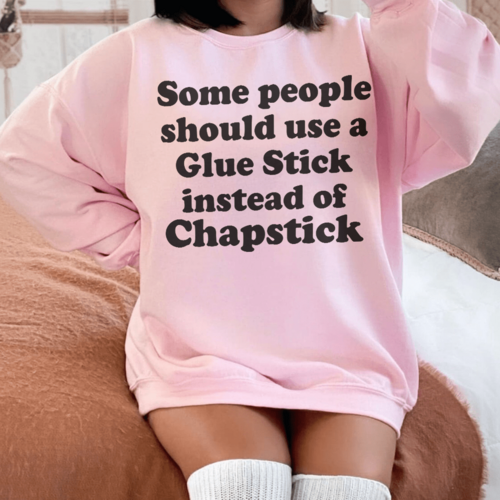 Some People Should Use Glue Stick Instead Of Chapstick