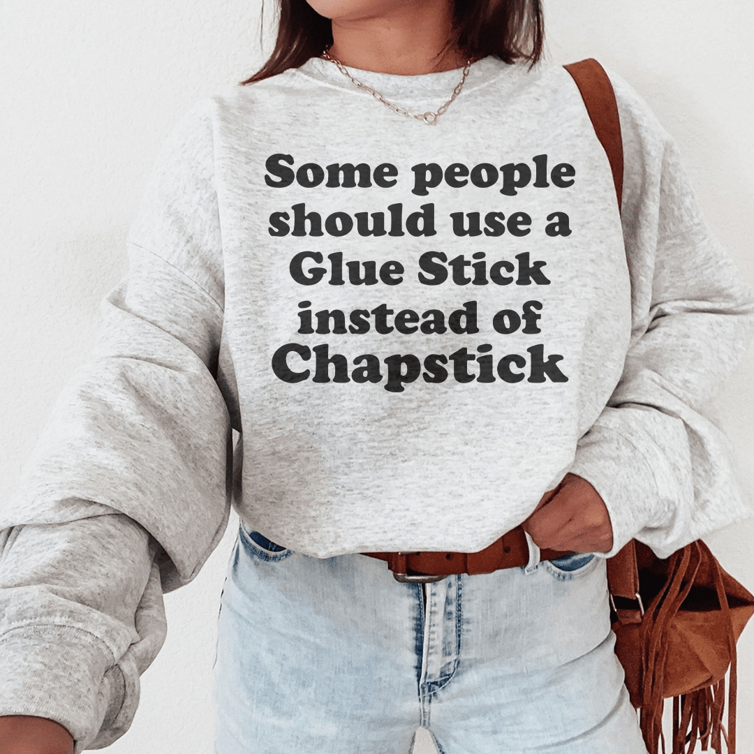 Some People Should Use Glue Stick Instead Of Chapstick