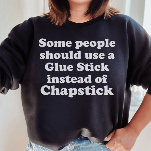 Some People Should Use Glue Stick Instead Of Chapstick