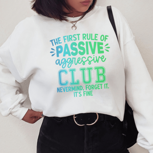 The First Rule Of Passive