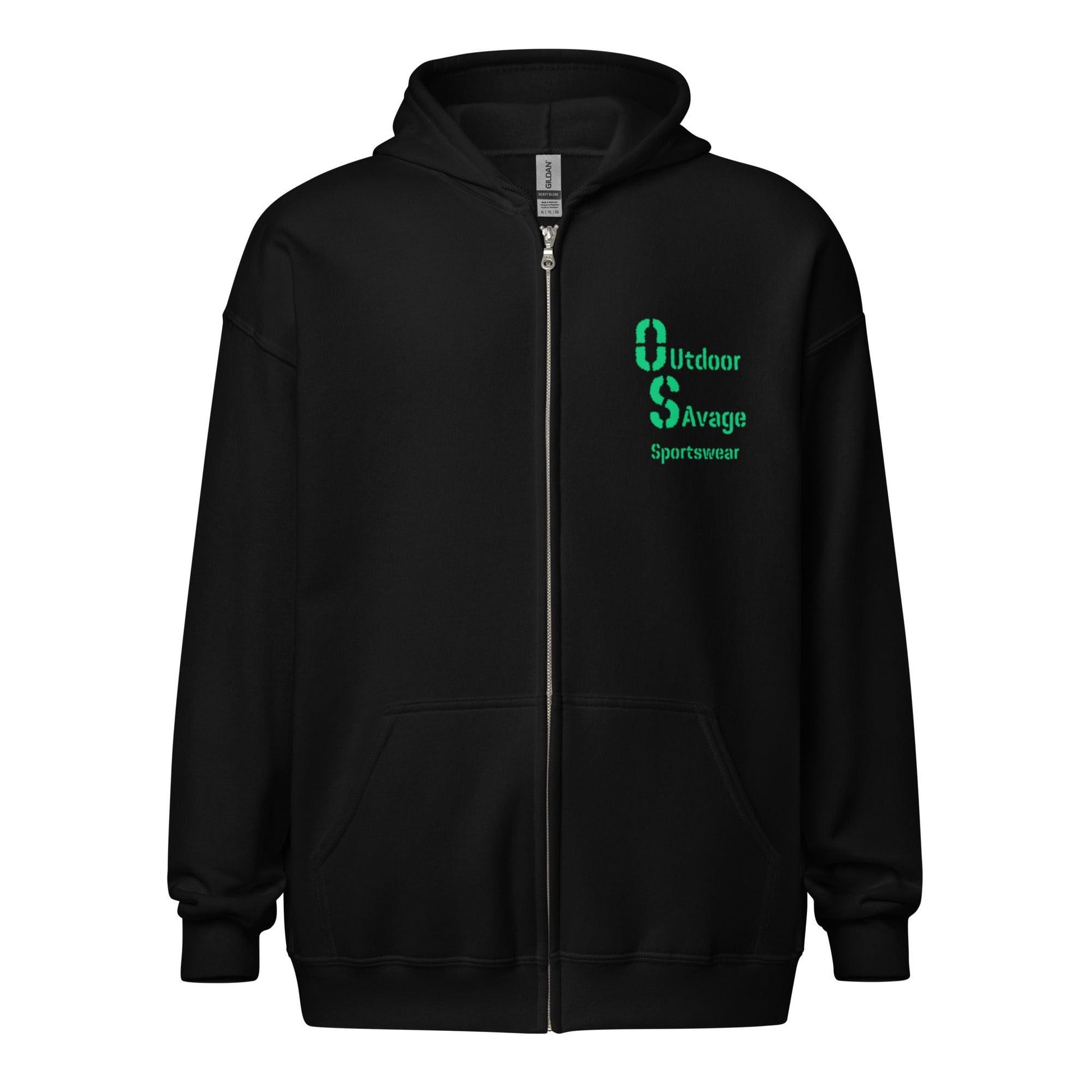 Unisex heavy blend zip hoodie - Outdoorsavage