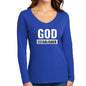 Womens Long Sleeve Graphic T-shirt, God Established Design - Outdoorsavage